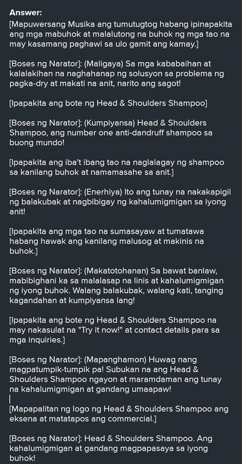 script for commercial tagalog|Speaking Tagalog For A TV Commercial in the Philippines .